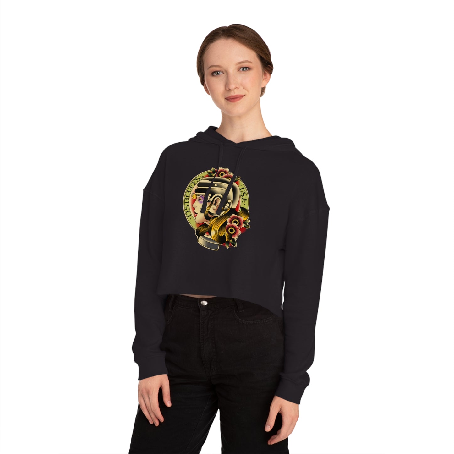 Women's OLE GURL Crop Hoodie